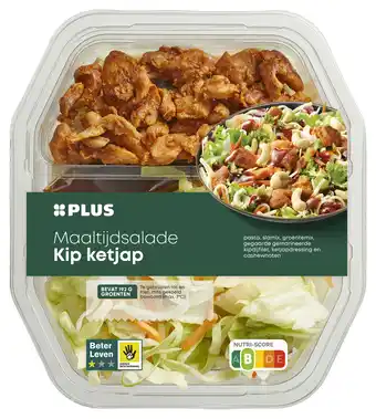 PLUS PLUS Maaltijdsalade Kip Ketjap aanbieding