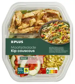 PLUS PLUS Maaltijdsalade Kip Couscous aanbieding