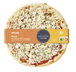 PLUS Uit de keuken van PLUS Pizza quattro formaggi aanbieding