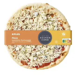 PLUS Uit de keuken van PLUS Pizza quattro formaggi aanbieding