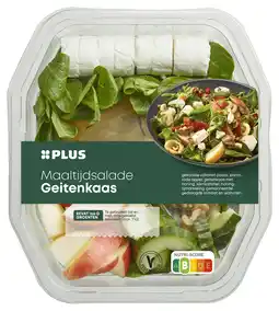 PLUS PLUS Maaltijdsalade Geitenkaas aanbieding