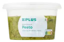 PLUS PLUS Pastasaus groene pesto aanbieding