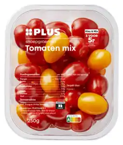 PLUS PLUS Snoeptomaten mix aanbieding