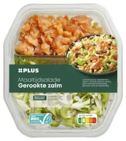 PLUS PLUS Maaltijdsalade Zalm aanbieding