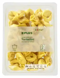 PLUS PLUS Tortellini met tomaat en kaas aanbieding