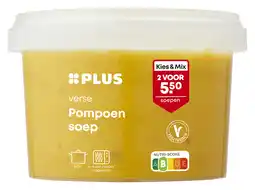 PLUS PLUS Pompoensoep aanbieding