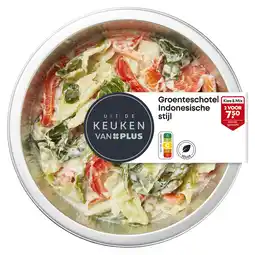 PLUS Uit de keuken van Indische groenteschotel met kokos aanbieding