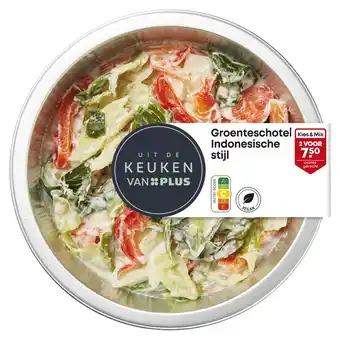 PLUS Uit de keuken van Indische groenteschotel met kokos aanbieding