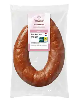 PLUS PLUS Boerentrots Rookworst mager aanbieding