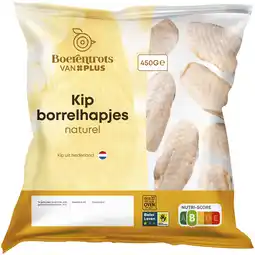 PLUS PLUS Boerentrots Kipborrelhapjes naturel aanbieding