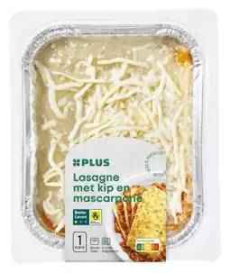 PLUS PLUS Lasagne kip mascarpone aanbieding