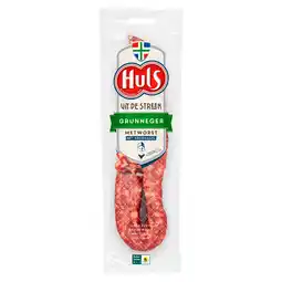 PLUS Huls Groninger metworst aanbieding