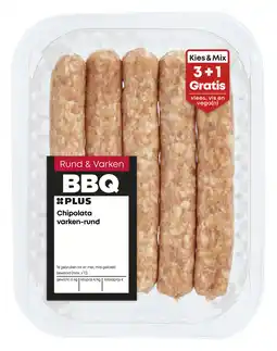 PLUS PLUS Chipolata Varken-Rund aanbieding