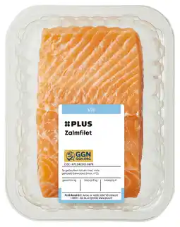 PLUS PLUS Zalmfilet zonder huid aanbieding