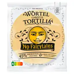 PLUS No Fairytales Wortel tortilla aanbieding