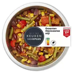 PLUS Uit de keuken van Mexicaanse Groenten aanbieding