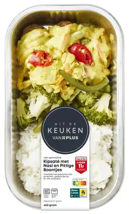 PLUS Uit de keuken van PLUS Gele curry vegan balletjes aanbieding