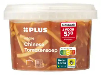 PLUS PLUS Chinese tomatensoep aanbieding