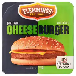 PLUS Flemmings Cheeseburger plant-based aanbieding