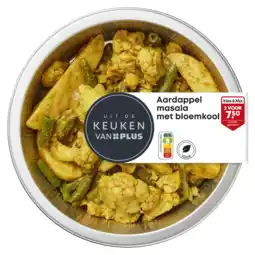 PLUS Uit de keuken van Aardappel masala met bloemkool aanbieding