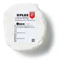PLUS PLUS Chevre Honing aanbieding