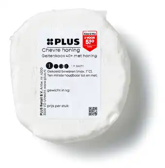 PLUS PLUS Chevre Honing aanbieding