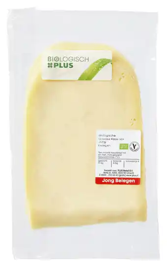 PLUS Biologisch PLUS Jong Belegen 50+ plakken aanbieding