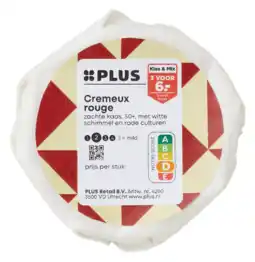PLUS PLUS Cremeux Rouge aanbieding