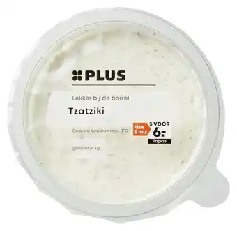 PLUS PLUS Tzatziki aanbieding