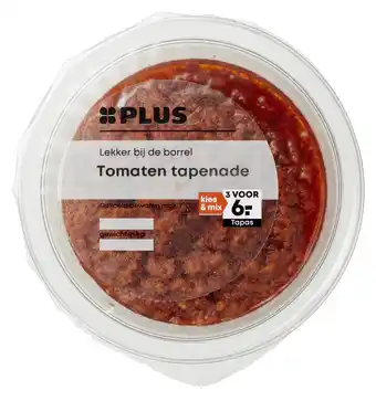 PLUS PLUS Tomaten tapenade aanbieding