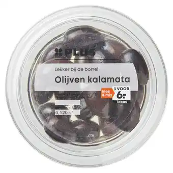 PLUS PLUS Kalamata olijven aanbieding