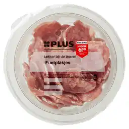 PLUS PLUS Fuetplakjes aanbieding