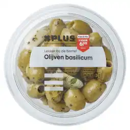 PLUS PLUS Olijven basilicum aanbieding