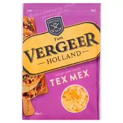 PLUS Vergeer Geraspte kaas Tex-Mex aanbieding