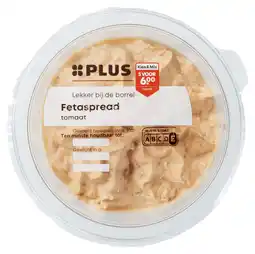 PLUS PLUS Fetaspread Tomaat aanbieding