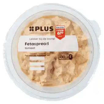 PLUS PLUS Fetaspread Tomaat aanbieding