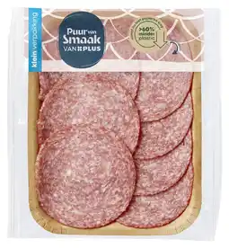 PLUS PLUS Puur van smaak Kleintje Salami aanbieding