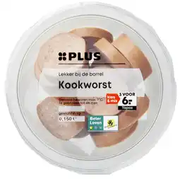 PLUS PLUS Antipasti Gelderse gekookte worst aanbieding