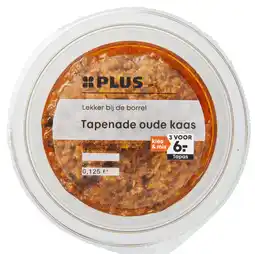 PLUS PLUS Oude kaas tapenade aanbieding