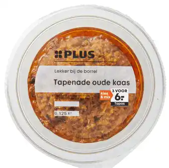 PLUS PLUS Oude kaas tapenade aanbieding