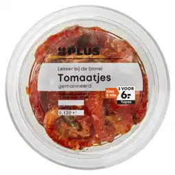 PLUS PLUS Zongedroogde tomaatjes aanbieding