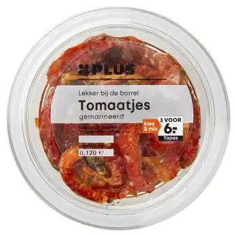 PLUS PLUS Zongedroogde tomaatjes aanbieding