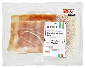 PLUS PLUS Proscuitto Crudo aanbieding