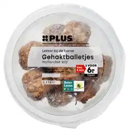 PLUS PLUS Hollandse gehaktballetjes aanbieding