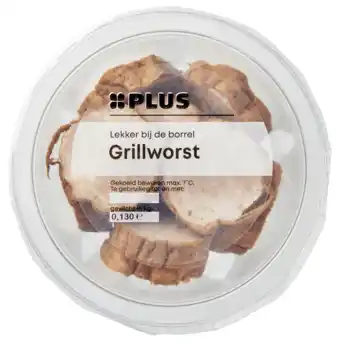 PLUS PLUS Antipasti grillworst aanbieding