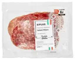 PLUS PLUS Salami Milano aanbieding
