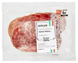 PLUS PLUS Salami Milano aanbieding