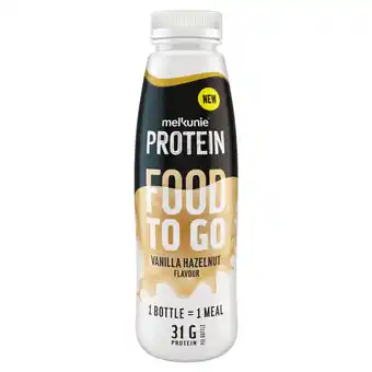 PLUS Melkunie Proteine food to go vanille hazelnoot aanbieding