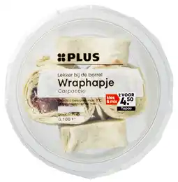 PLUS PLUS Wraphapje Carpaccio aanbieding