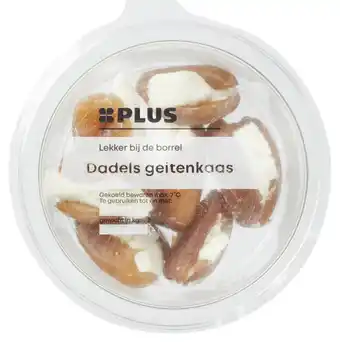 PLUS PLUS Dadels geitenkaas aanbieding